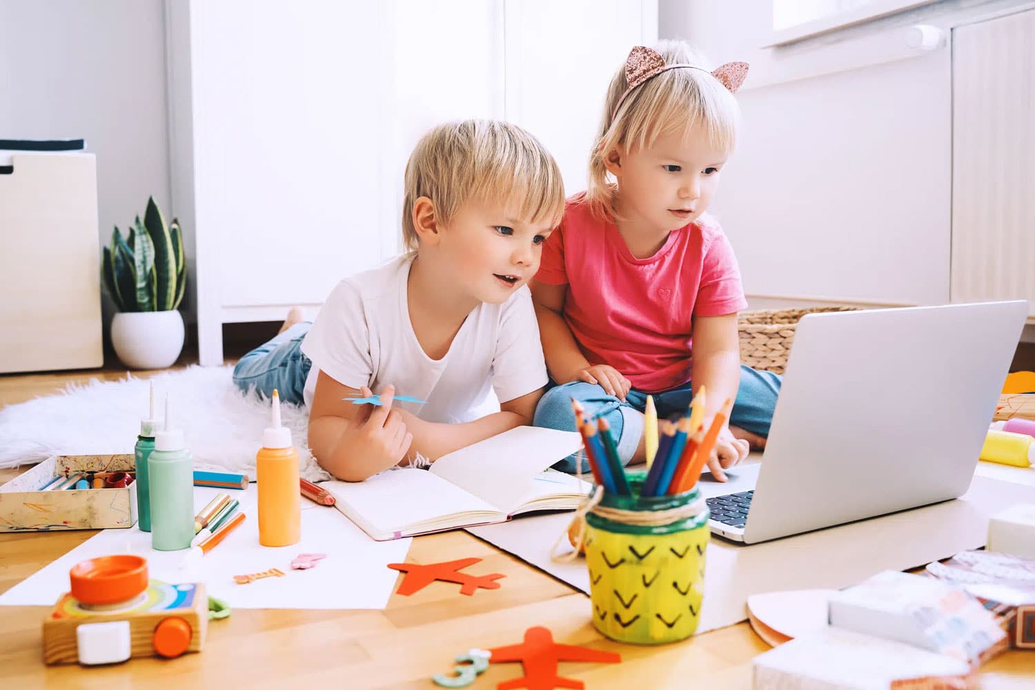 How to create an early home-learning space for your 4-6 year old!